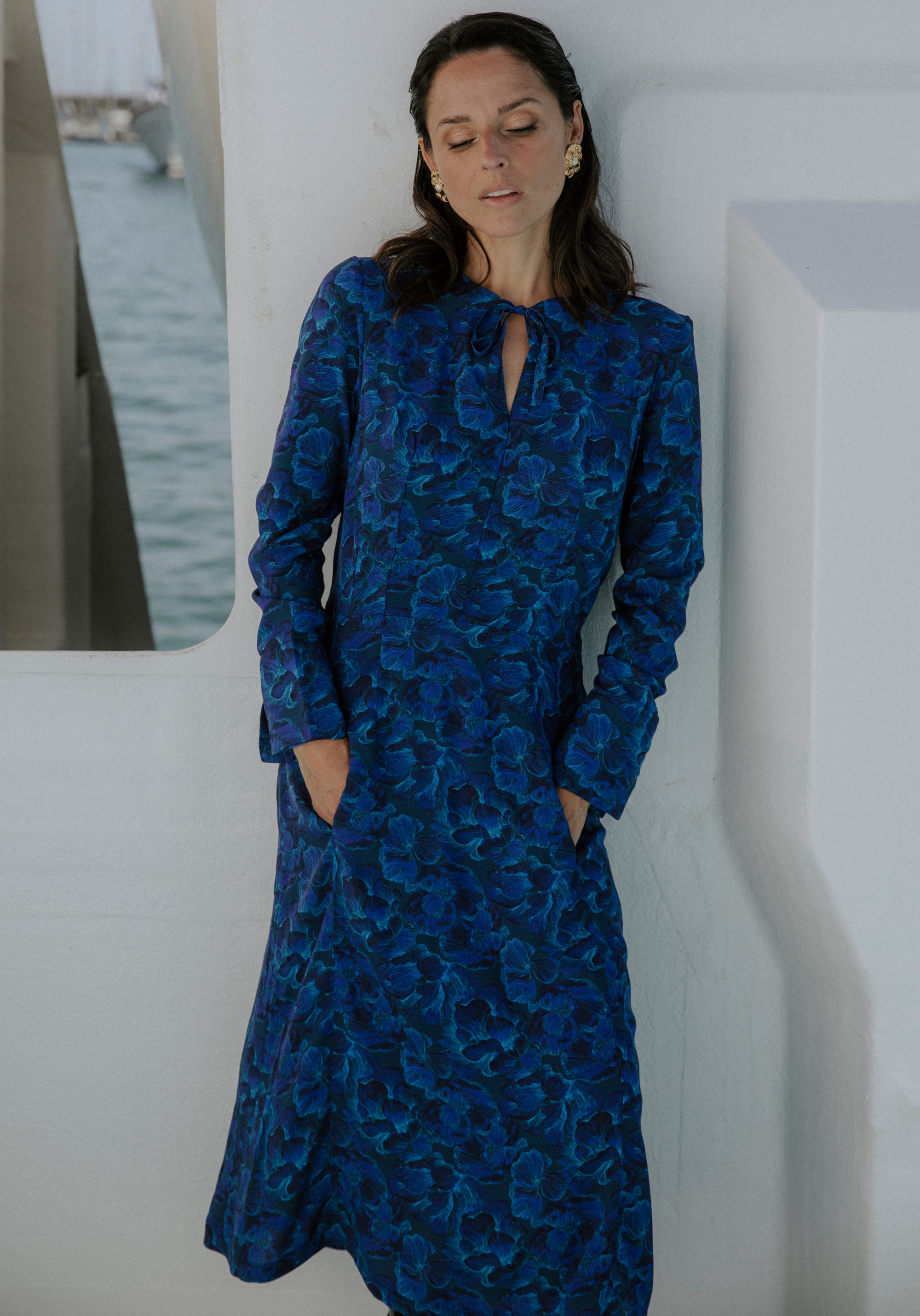 Péninsule dress Paper Sewing Pattern – Maison Fauve UK