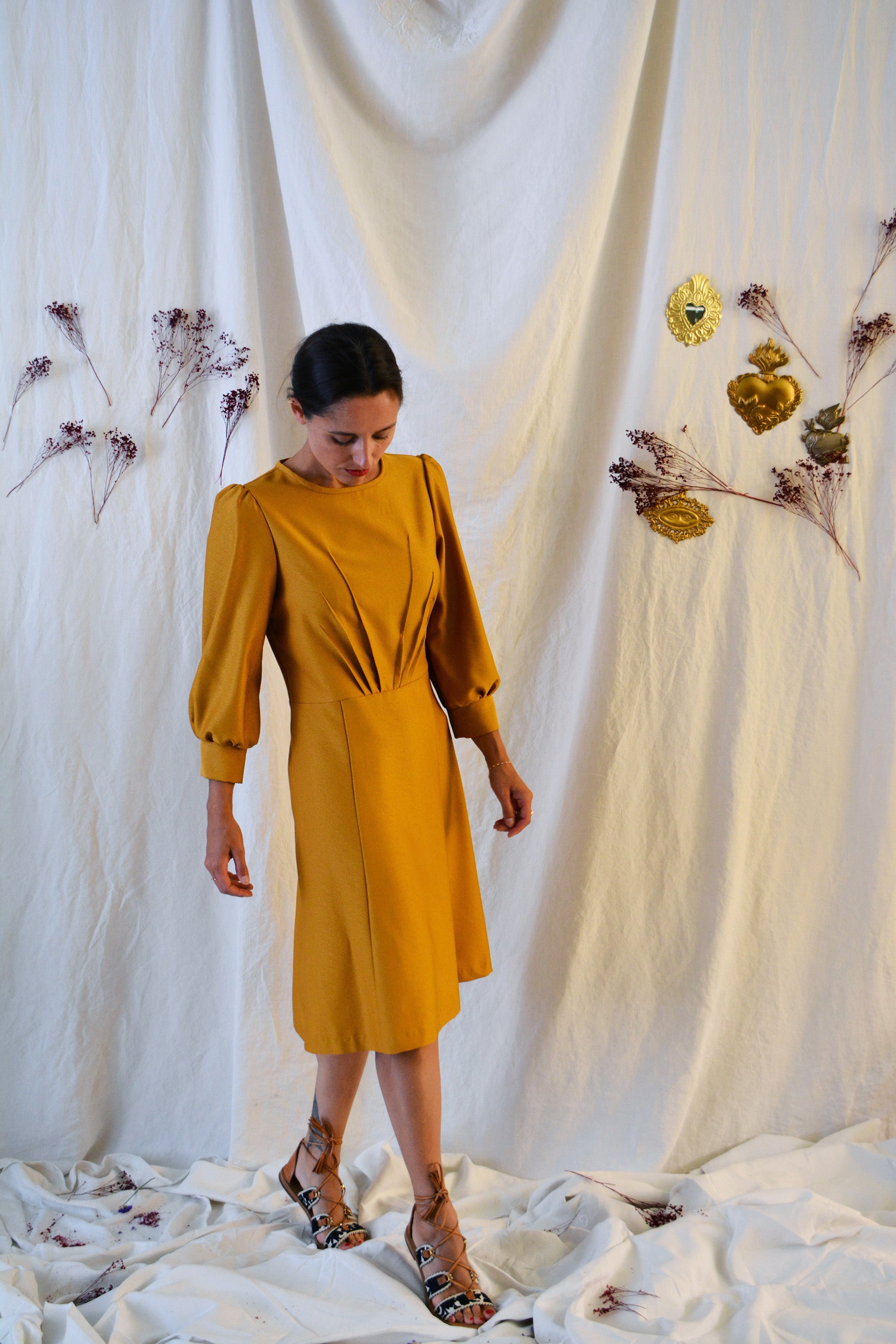 Zénith Blouse Dress Paper Sewing Pattern – Maison Fauve UK