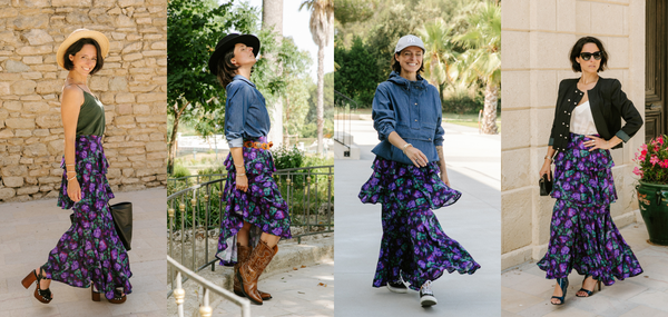 4 Outfits, One Skirt: The Highland Ruffle Edition