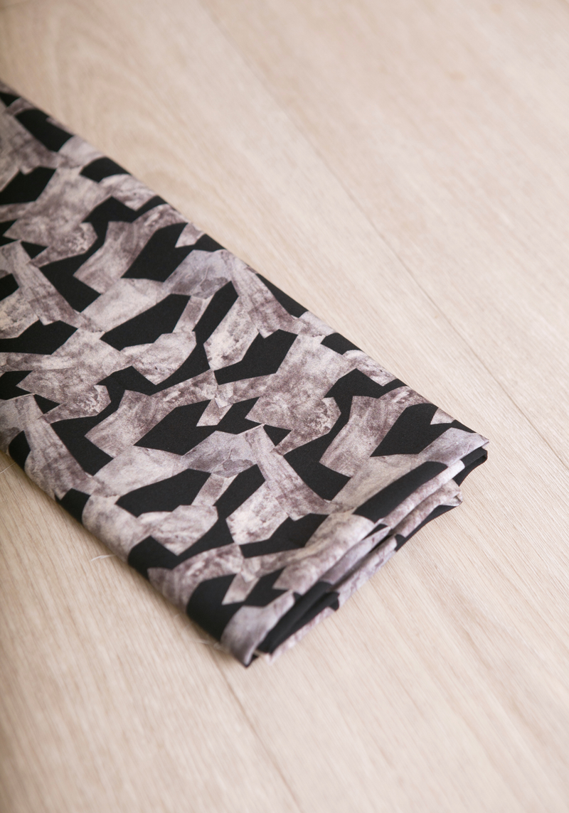 Pietra printed viscose poplin fabric - Various colors