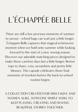L'Échappée Belle Capsule Collection Lookbook