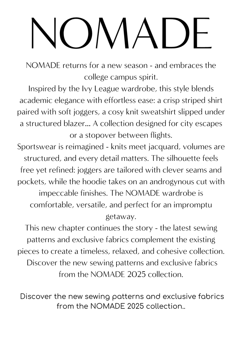 NOMADE 2025 Lookbook