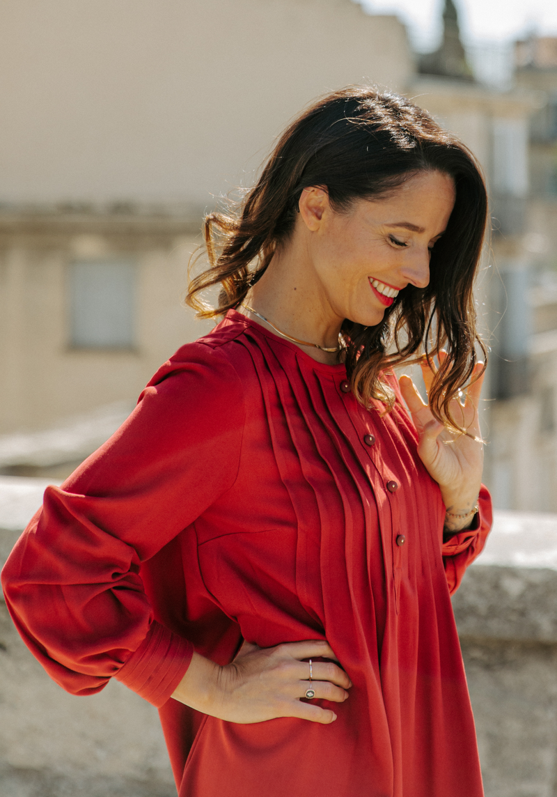 Atlas Shirt Dress Blouse Paper Sewing Pattern Maison Fauve UK