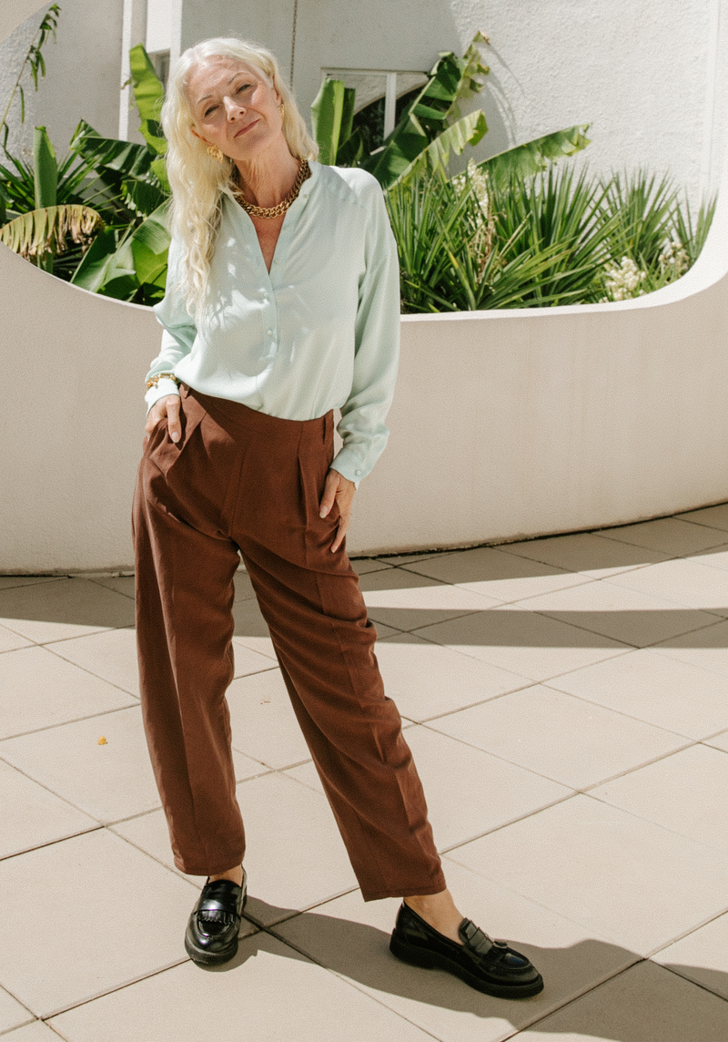 Andrea Trousers Sewing Pattern - Paper Pattern