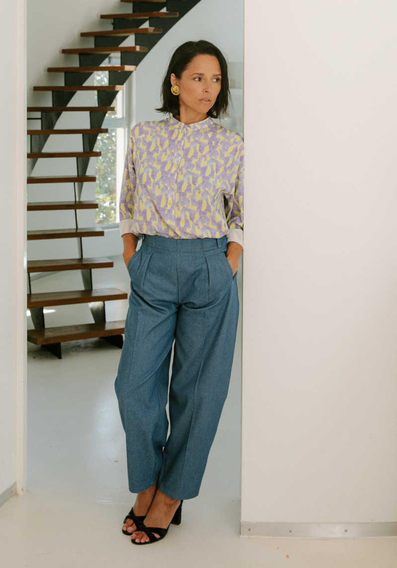 Andrea Trousers Sewing Pattern - Paper Pattern