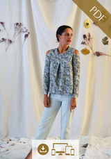 Balmoral Top PDF Sewing Pattern (A4 A0 and US letter)