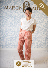 Belem Trousers / Shorts PDF Sewing Pattern (A0, A4 and US letter)