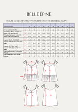 Belle Épine Top Sewing Pattern - Paper Pattern