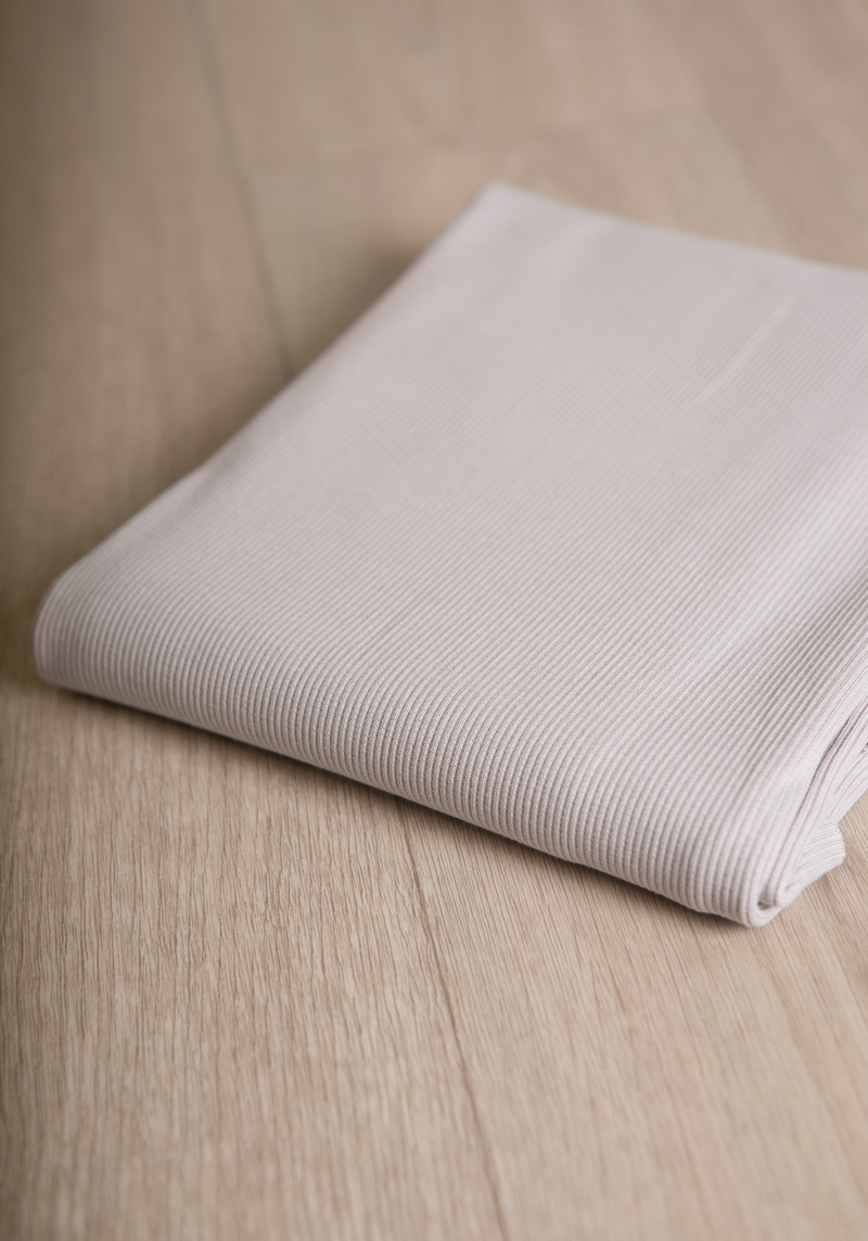 Plain cotton ribbed fabric - Multiple colors