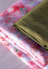 Lucente Viscose Jacquard - Dressmaking & Lining Fabric - Multiple Colours