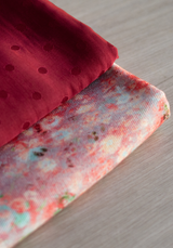 Lucente Viscose Jacquard - Dressmaking & Lining Fabric - Multiple Colours