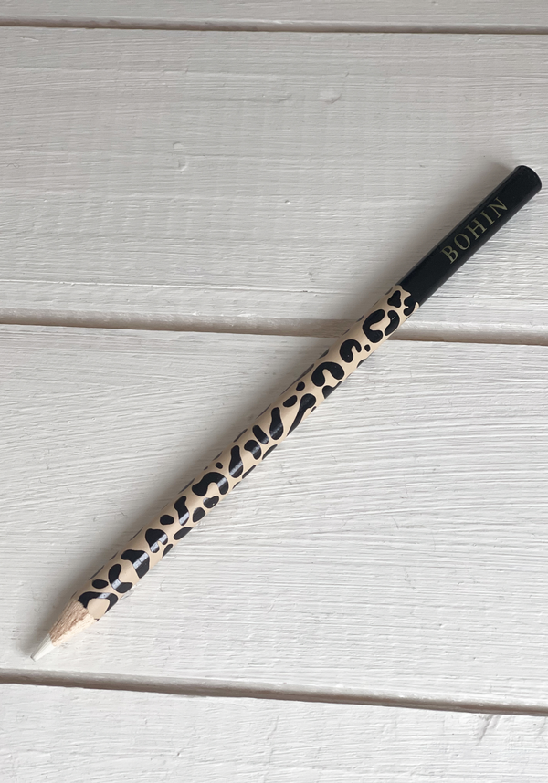 Leopard BOHIN white chalk pencil - 17 cm