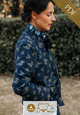 Dandelion Jacket PDF Sewing Pattern (A0, A4 and US letter, videoprojection)