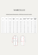 Marcello Coat Sewing Pattern - Paper Pattern