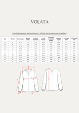 Volata Blouse Sewing Pattern - Paper Pattern