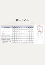 Haut Vol Dress  PDF Pattern (A0, A3, A4 and US letter)
