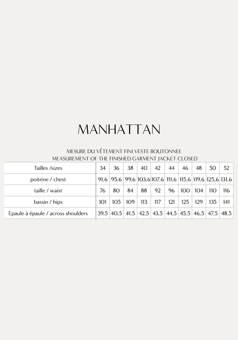 Manhattan Jacket Paper Sewing Pattern – Maison Fauve UK