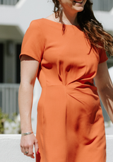 Twist Dress Sewing Pattern - Paper Pattern