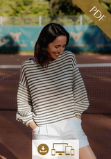 Granite Sweatshirt PDF Pattern (A4 A0 and US letter)