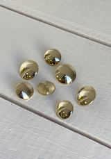 Talisman gold button 15 et 18 mm