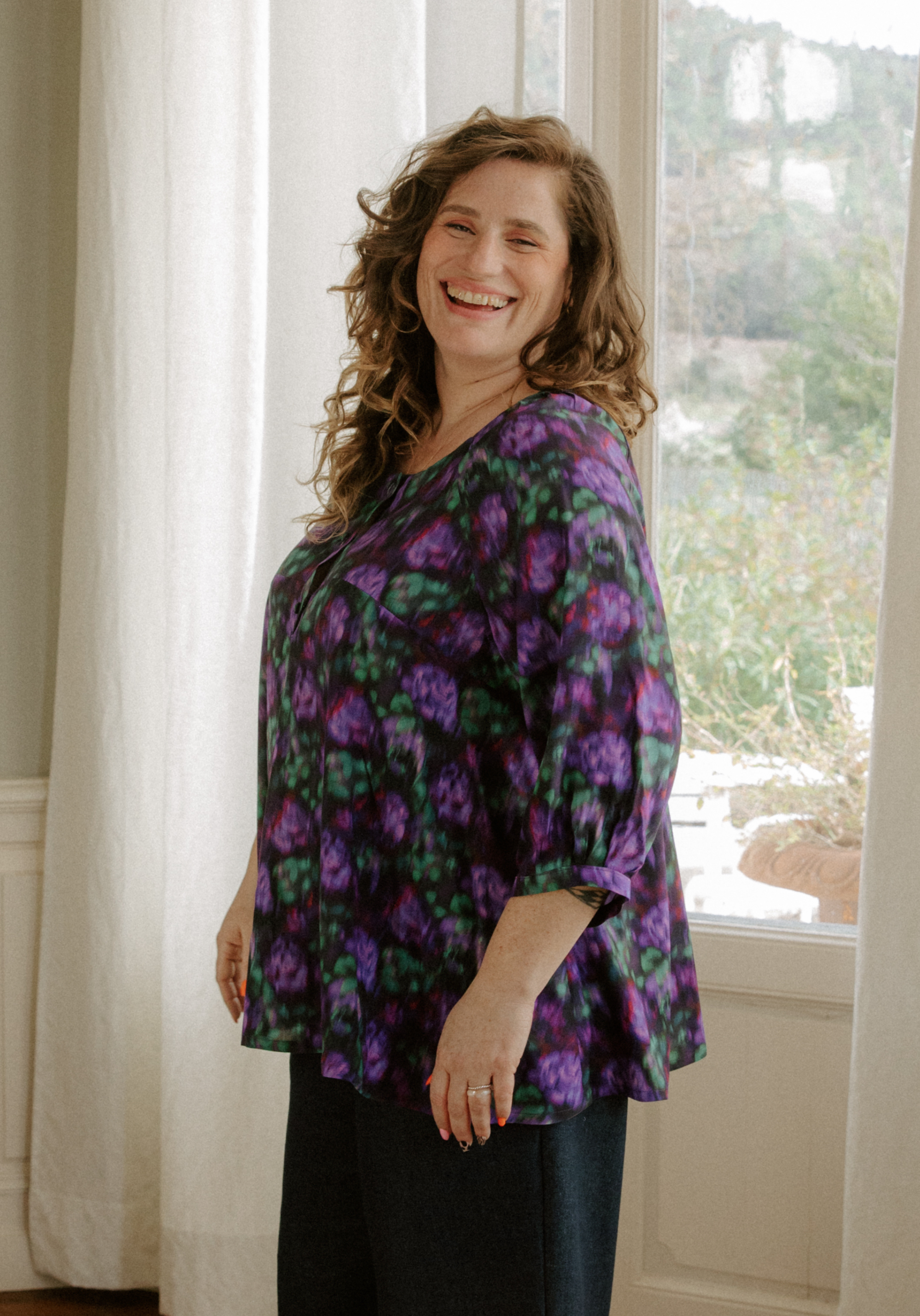 Hespéride Blouse Sewing Pattern - Paper Pattern – Maison Fauve UK