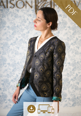 Ispahan Jacket PDF Sewing Pattern (A0, A4 and US letter)