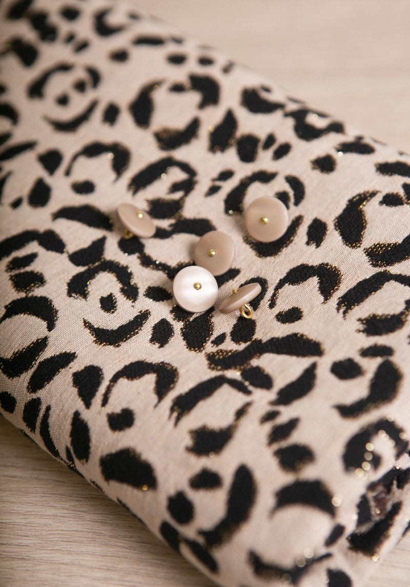 Ocello Jacquard Fabric - by 10 cm