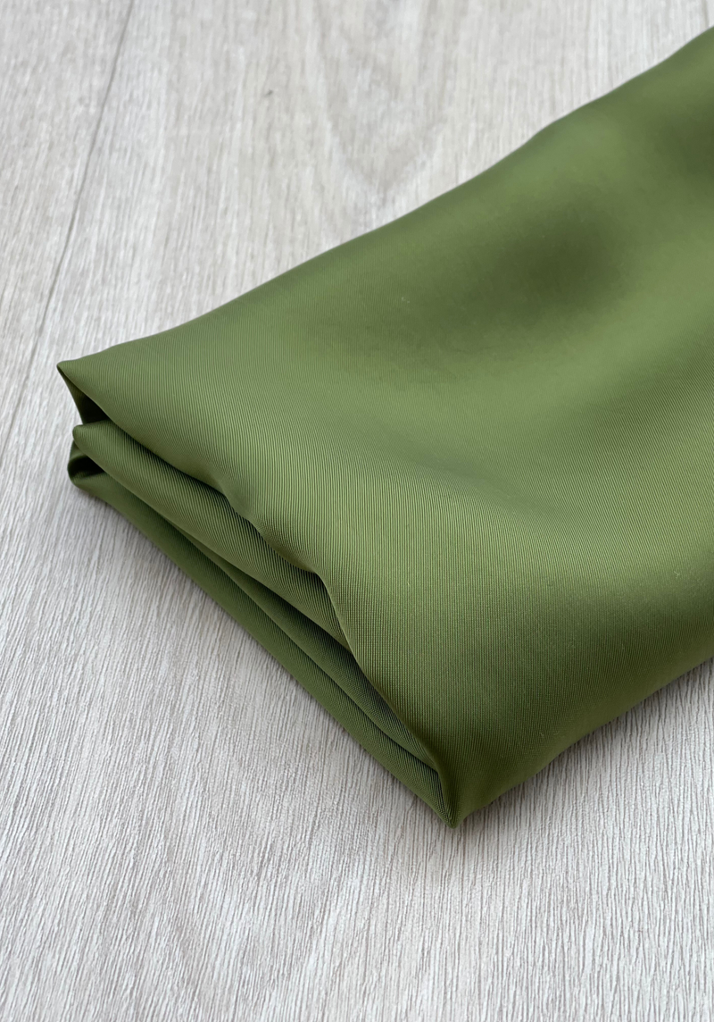 khaki green lining fabric