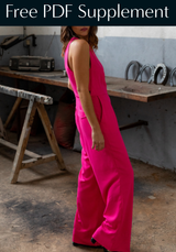 LUZ Jumpsuit complementary PDF Pattern