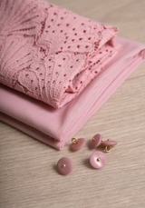 Rose Romance Pink Wink Matte Shaft Button