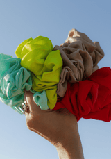 Free sewing pattern giant scrunchie / Downloadable PDF