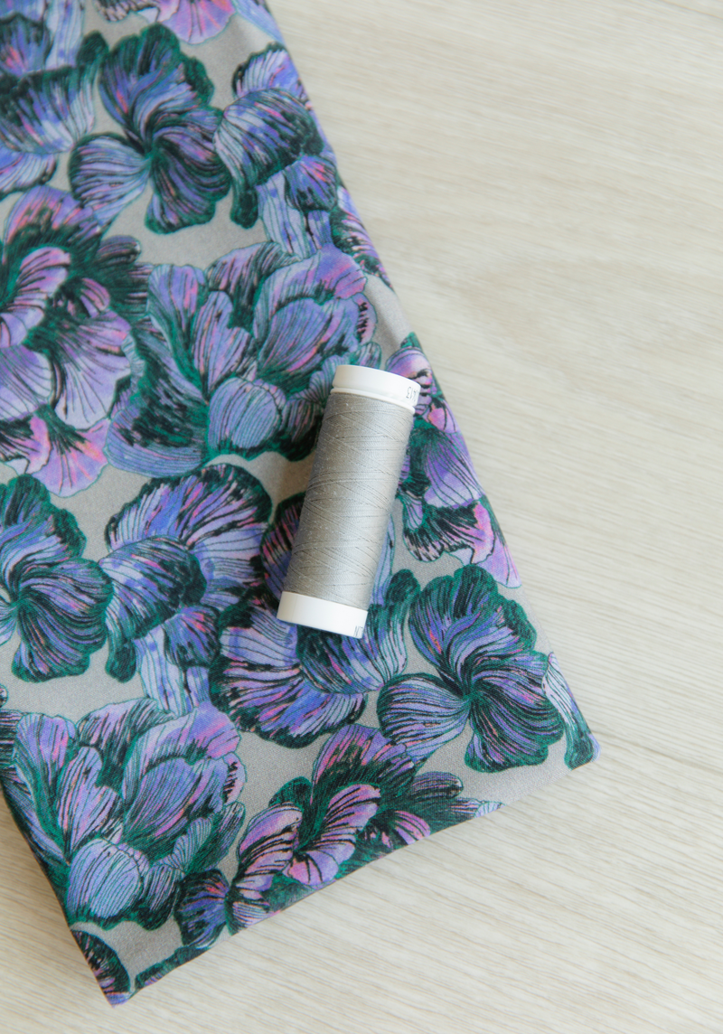 mauve sewing thread