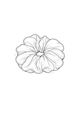 Free sewing pattern giant scrunchie / Downloadable PDF