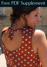 Mia Dress Blouse Summer Version PDF Sewing Pattern complement