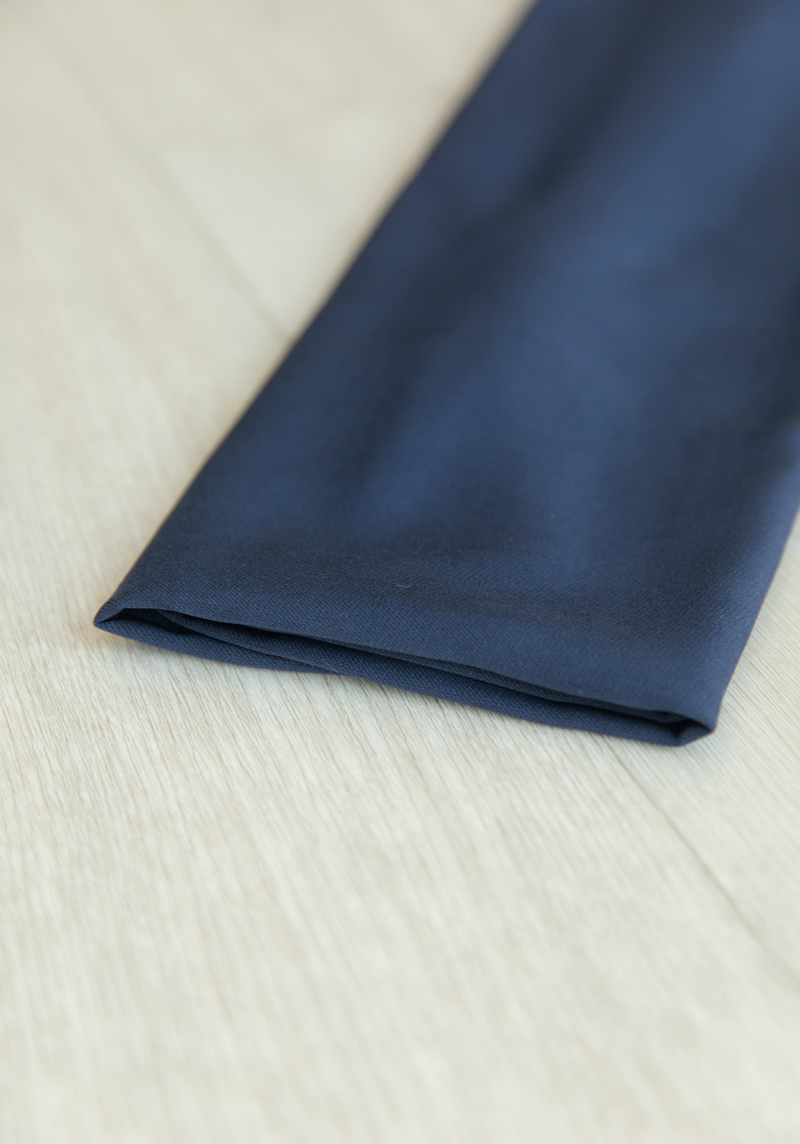 Plain viscose twill fabric - by 10 cm