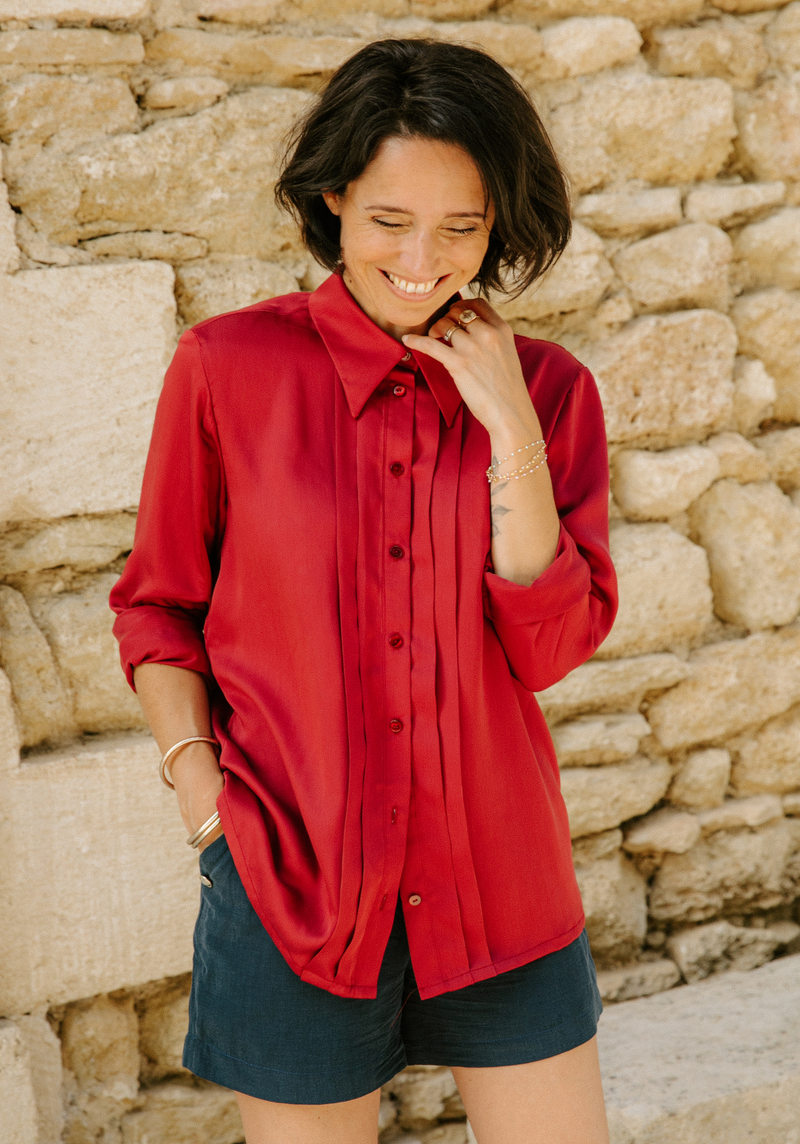 Scala x Marie Claire Idées - Shirt PDF Sewing Pattern (A4 A3 A0 and US Letter)