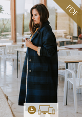 Pam Oversize Coat PDF Sewing Pattern
