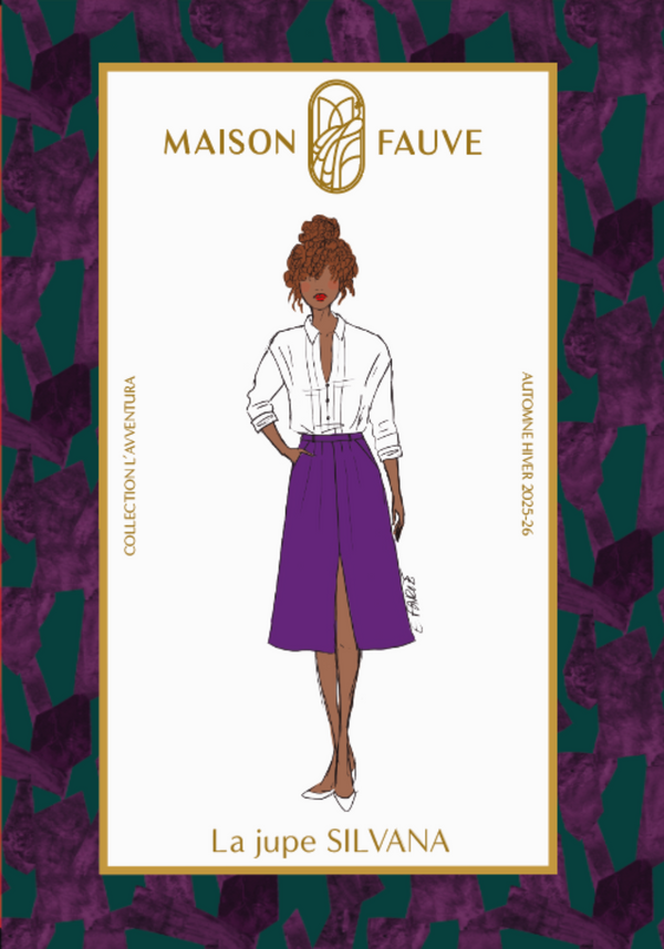Silvana Skirt Sewing Pattern - Paper Pattern
