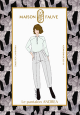 Andrea Trousers Sewing Pattern - Paper Pattern