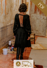 Primrose Dress PDF Sewing Pattern (A0, A4 and US letter, videoprojection)