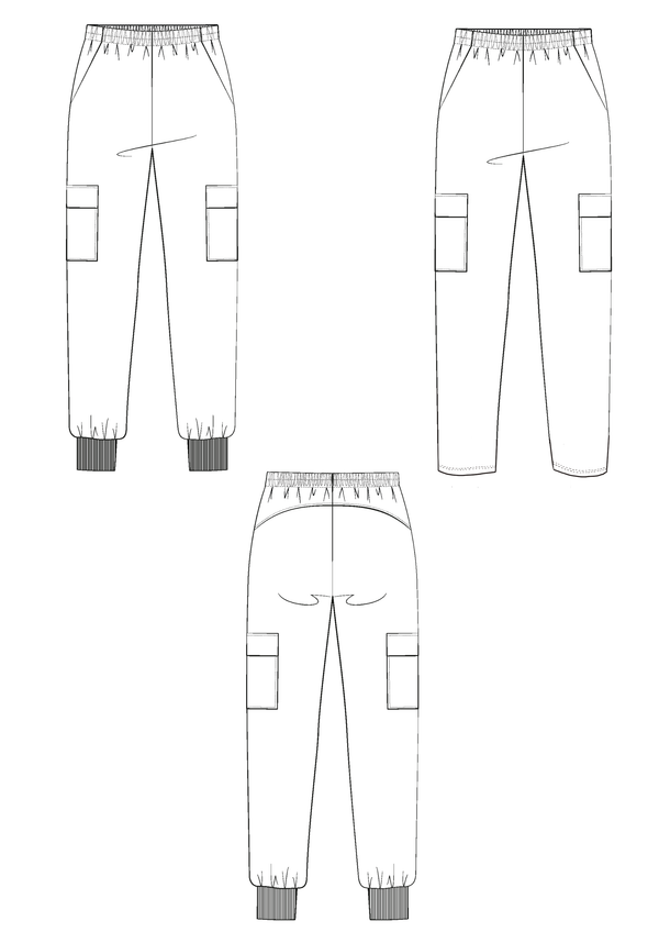Sasha jogging Sewing Pattern - Paper Pattern