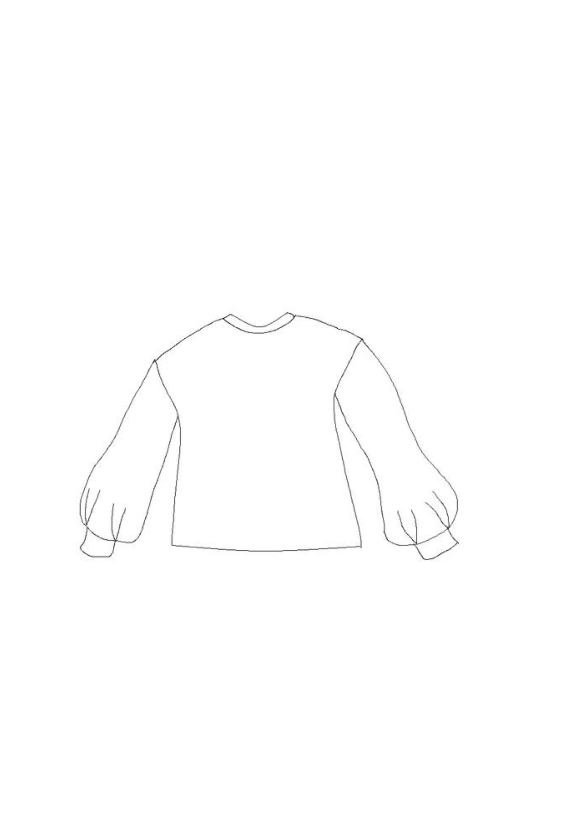 Granite Sweatshirt Paper Sewing Pattern – Maison Fauve UK