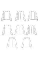 Deferlante blouse Paper Sewing Pattern