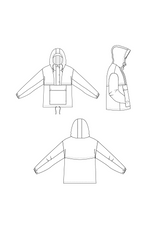 Rafale windbreaker Paper Sewing Pattern