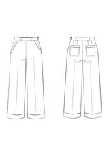 Récif trousers Paper Sewing Pattern