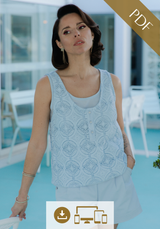 Spritz Tank Top Duo PDF Sewing Pattern (A0, A4 and US letter, videoprojection)