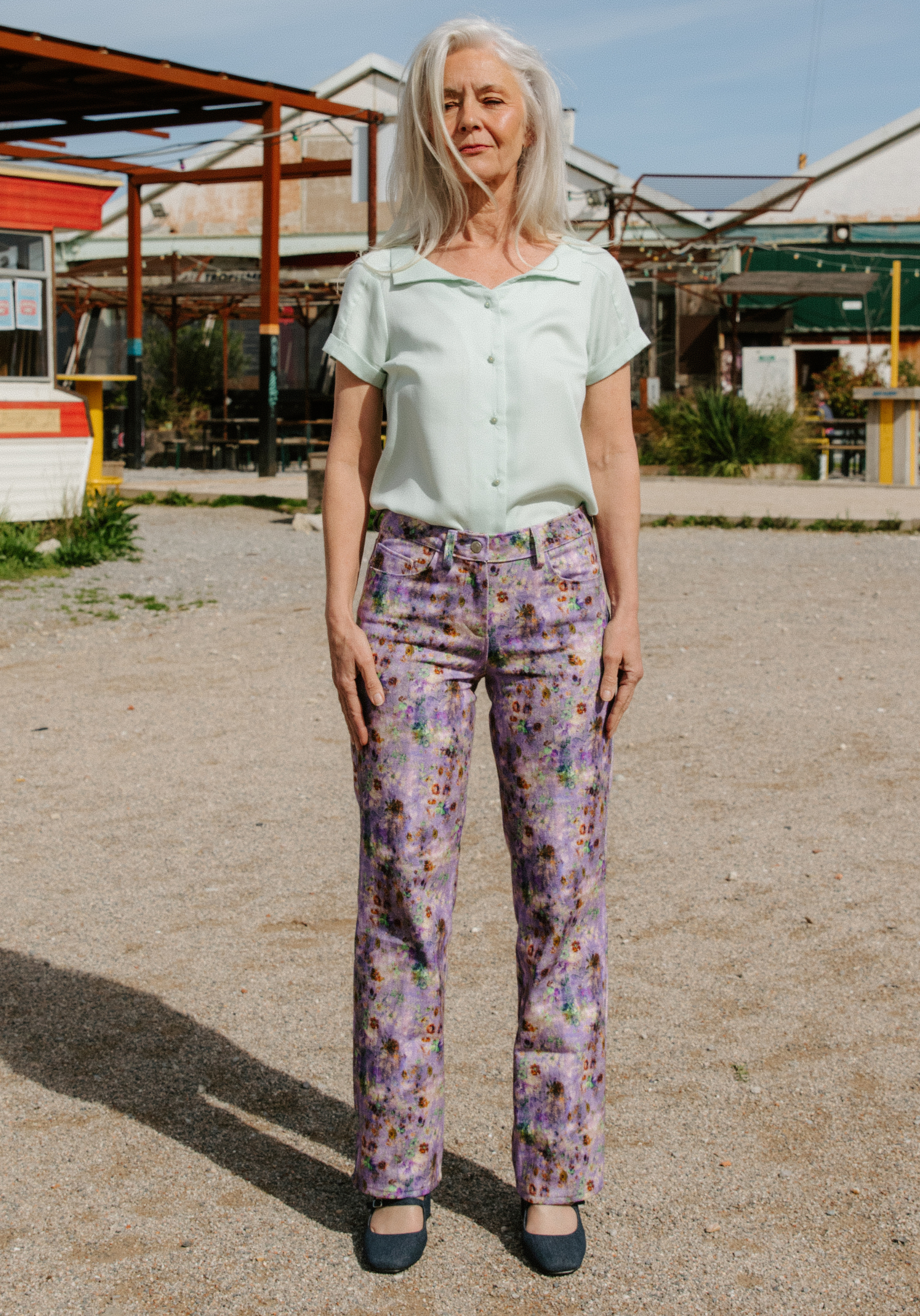 Worn Jeans Sewing Pattern - Paper Pattern – Maison Fauve UK