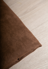 faux suede fabric by the metre – Beige, brown or green moss