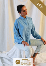 Swallow Shirt PDF Sewing Pattern (A4 A0 and US letter)