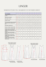 Linger Dress Sewing Pattern - Paper Pattern